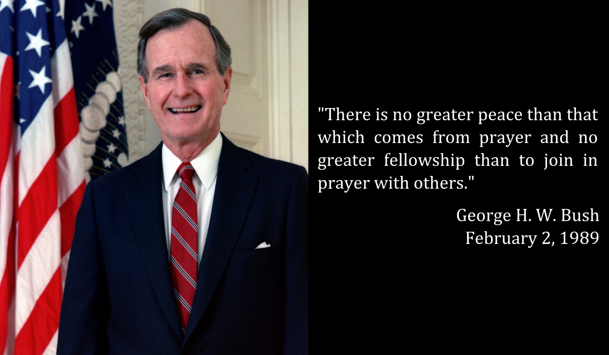 Words from Our Presidents: George H. W. Bush on Prayer – Family Council