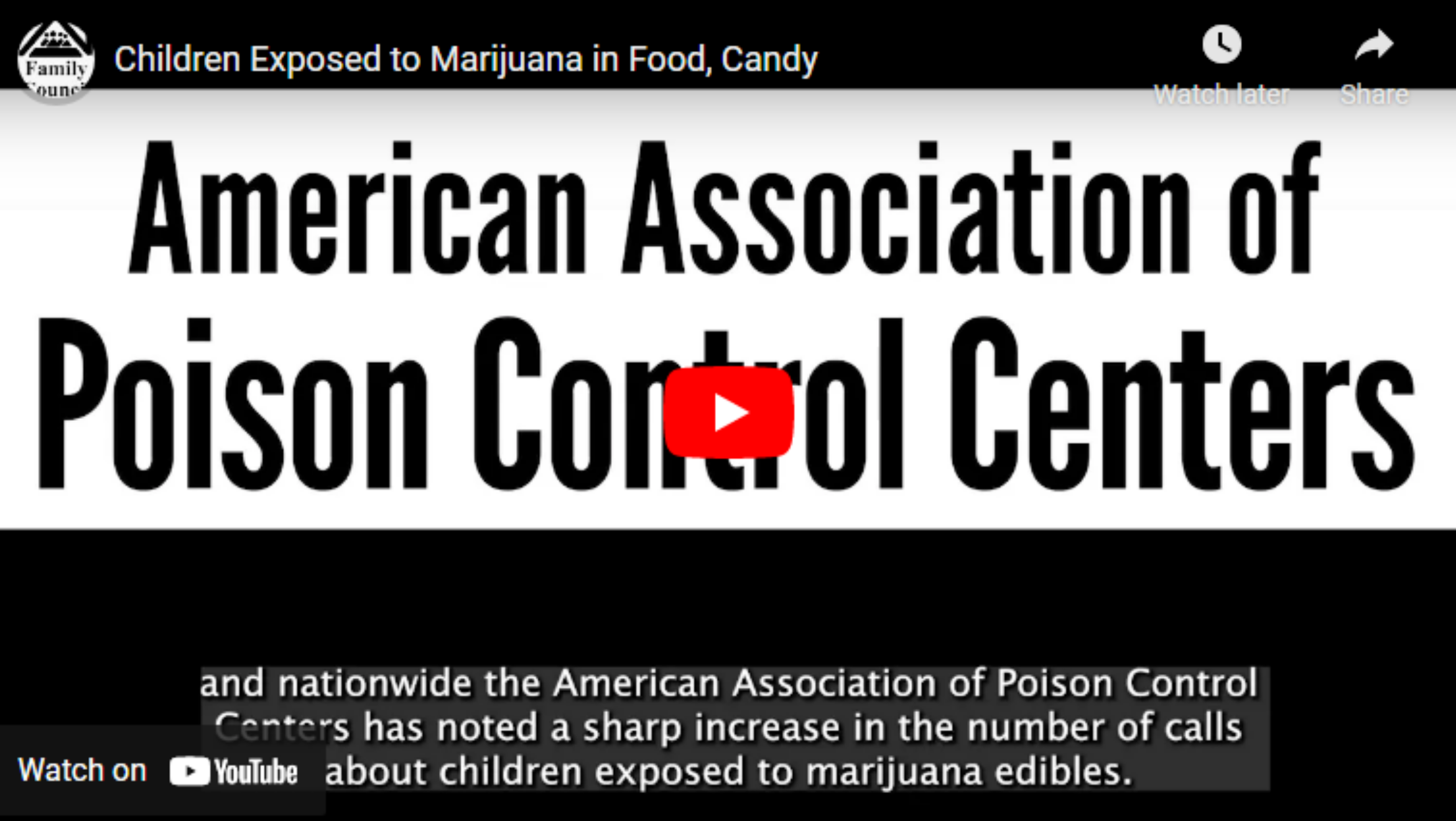 Video: Children Exposed to Marijuana in Food, Candy