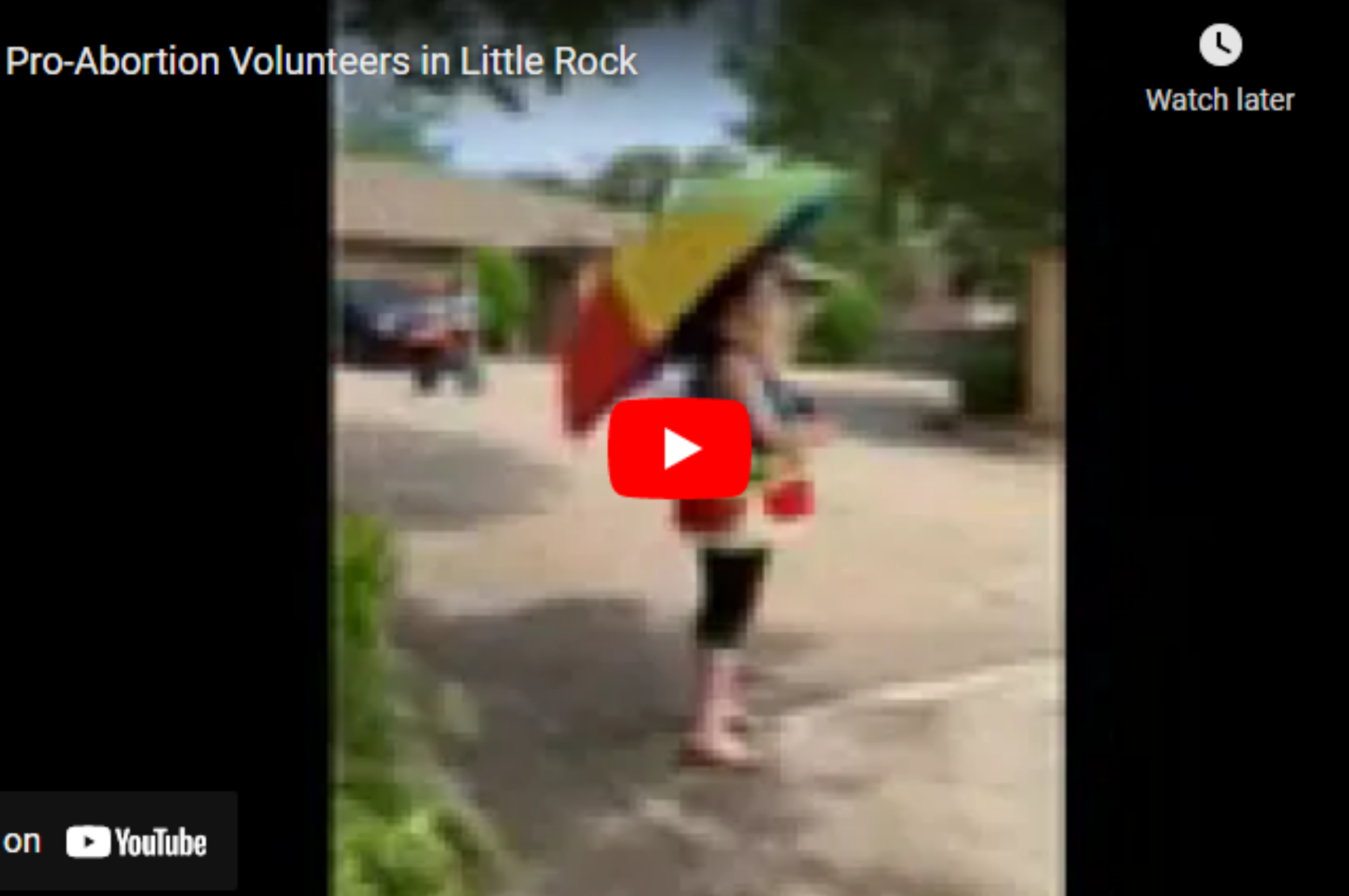 Pro-Abortion Volunteers Play Music, Block Pro-Lifers Outside Surgical Abortion Facility