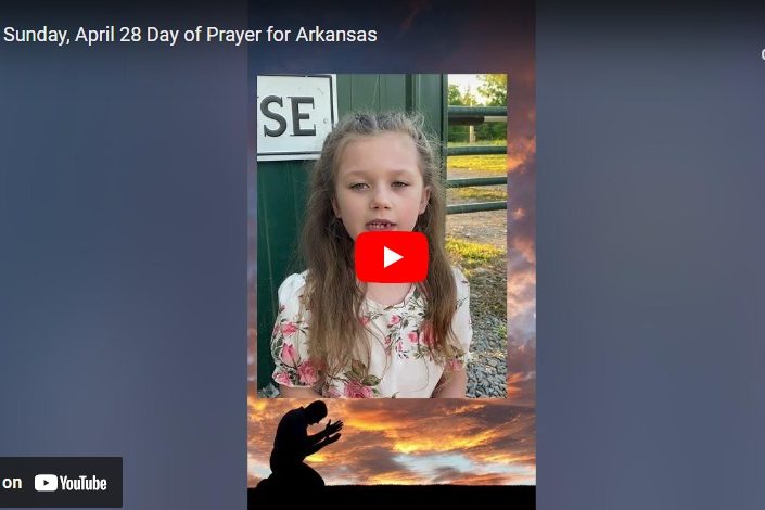 Sunday, April 28 Day of Prayer for Arkansas