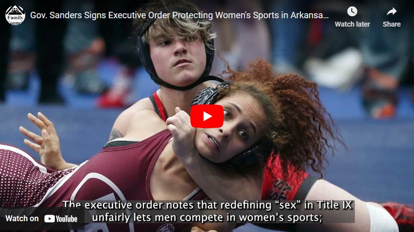 Gov. Sanders Signs Executive Order Protecting Women’s Sports in Arkansas