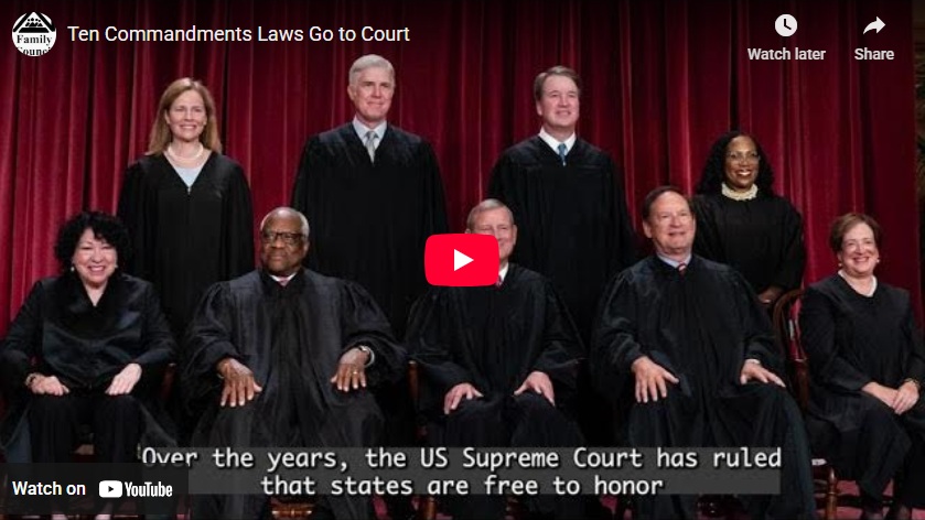 Ten Commandments Laws Go to Court