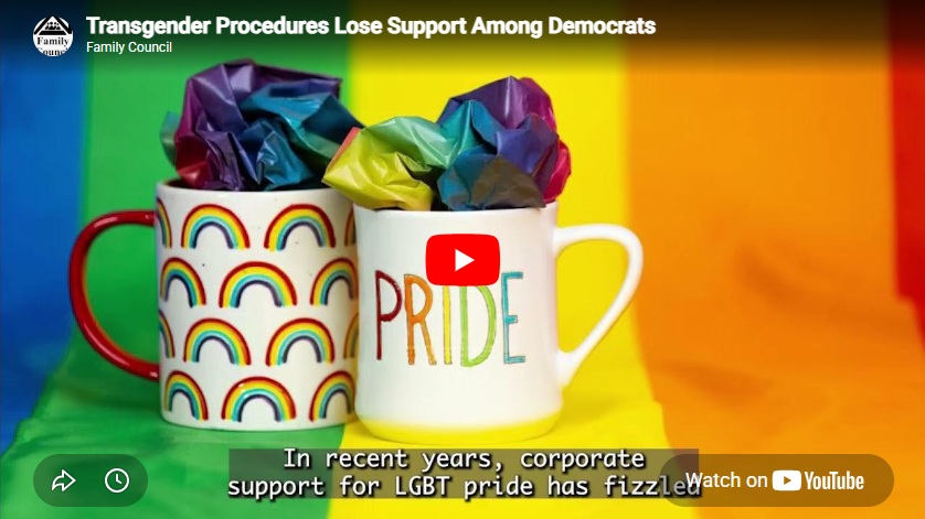 Transgender Procedures Lose Support Among Democrats