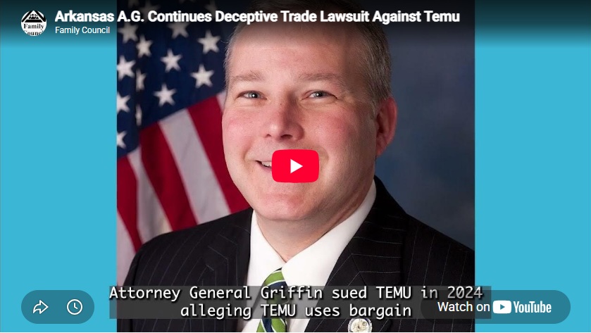 Arkansas A.G. Continues Deceptive Trade Lawsuit Against Temu