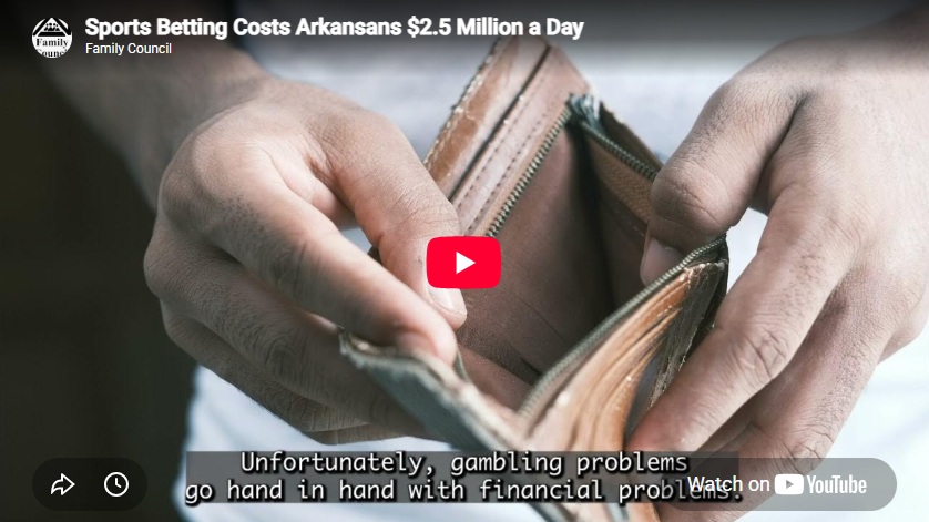 Sports Betting Costs Arkansans $2.5 Million a Day