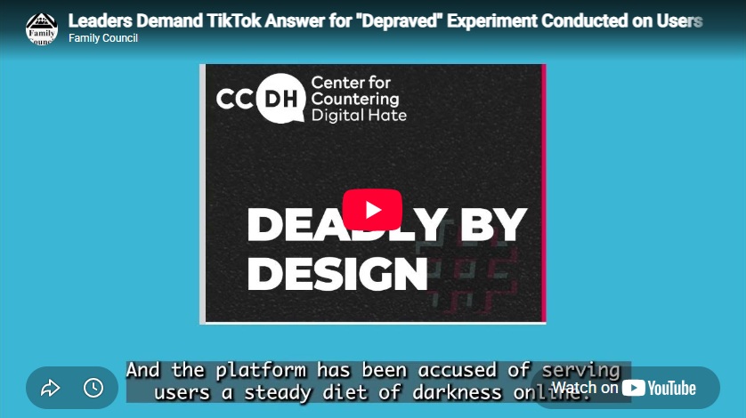 Leaders Demand TikTok Answer for “Depraved” Experiment on Users